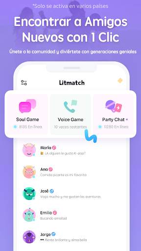 Litmatch - Haz Amigos Nuevos screenshot 1