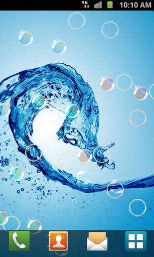 Water Bubble live wallpaper screenshot 5