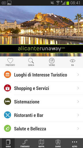 Guida Alicante RunAway screenshot 1