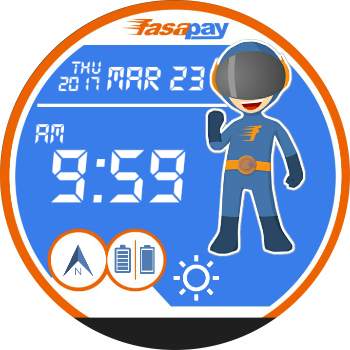 FasaPay Digital Watch screenshot 1