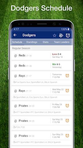 Dodgers Baseball: Live Scores, Stats, Plays, Games screenshot 1