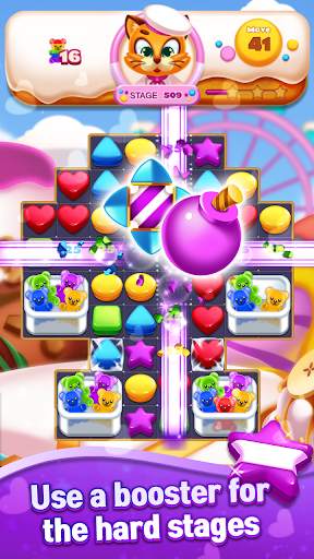 Sweet Cookie World: Match 3 screenshot 5
