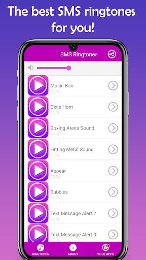 SMS Ringtones - Message Tones Free screenshot 2