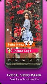 Lyrical Photo Video Maker with Music screenshot 2