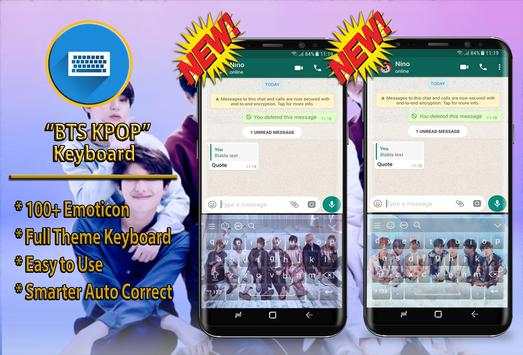 Keyboard for BTS KPOP 2020 screenshot 1