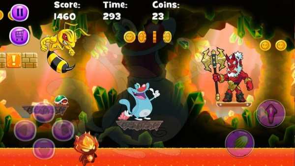 Oggy Adventure Temple Jungle Run 3d - Endless Run screenshot 4