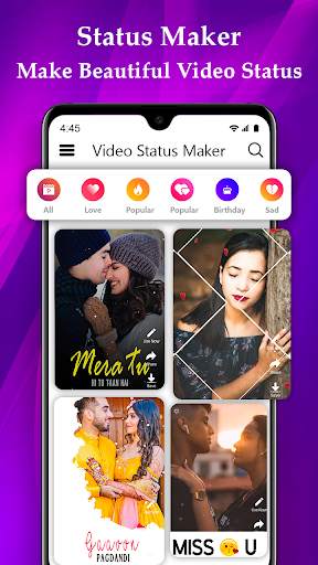 Vido - Video Status Maker screenshot 2