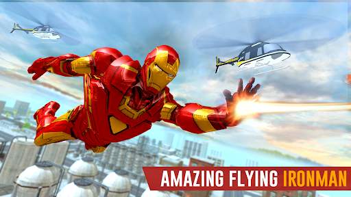 Flying Iron Hero: Rope Iron Superhero Action Games screenshot 2