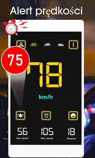 Prędkościomierz GPS: cyfrowy analizator prędkości screenshot 7