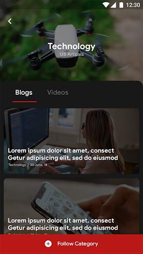 Newspot - Template скриншот 8