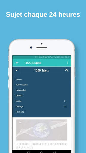 1000 Sujets screenshot 2