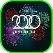 Happy New Year 2020 Images Gif logo