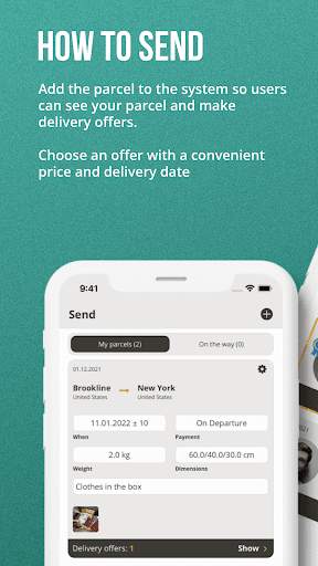 DELSE - social shipping screenshot 3