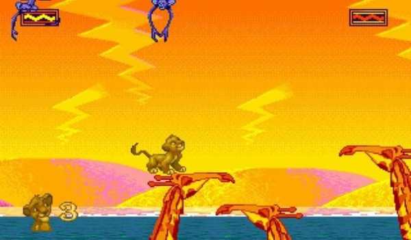 Lion King sega included tips screenshot 5