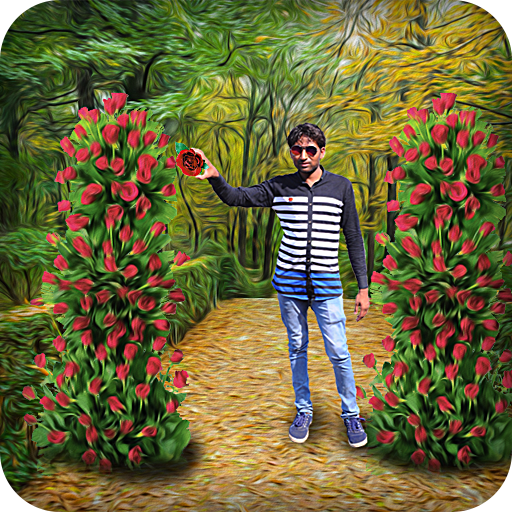Macro Rose Overlay Effect - Rose Photo Frames HD иконка