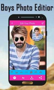 Boys Photo Editor New Version 2017 screenshot 1