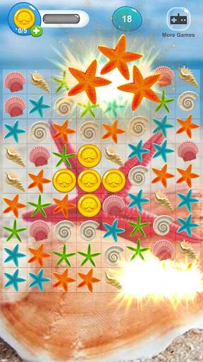 Sea Beach Blast: Ocean Mania Crush Puzzle match 3 screenshot 2