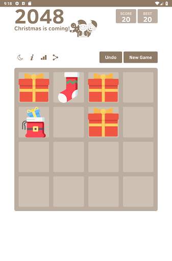 2048 Christmas 🎁 Puzzle Game screenshot 8