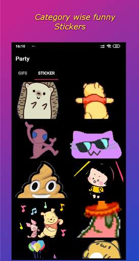 Memes: GIFs, Stickers for Snapchat, WhatsApp, IG screenshot 6