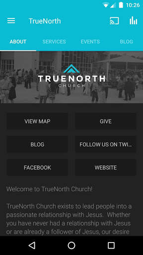 TrueNorth Church App screenshot 1