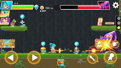 Dragon Z Quest Action RPG screenshot 2