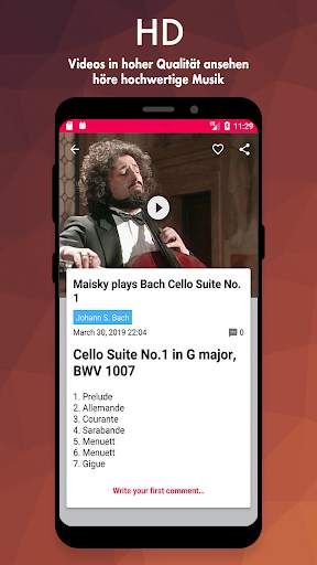 Harmony - Klassische Musikvideos screenshot 5