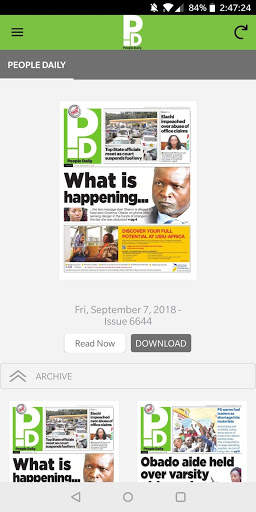 People Daily ePaper screenshot 1