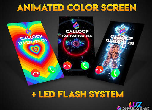 Flash Call, Color Call Phone 💎 Calloop Pro 1 تصوير الشاشة