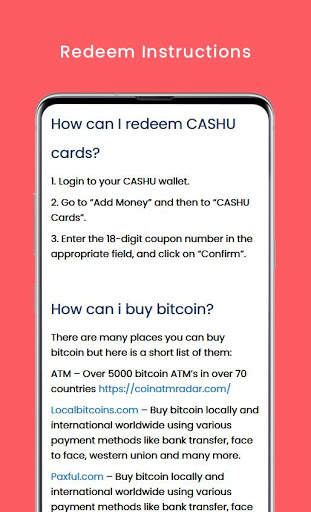 Cashu Gift Cards screenshot 3