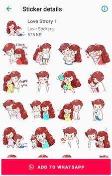 Love Story Stickers screenshot 2