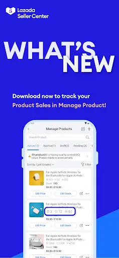 Lazada Seller Center screenshot 2