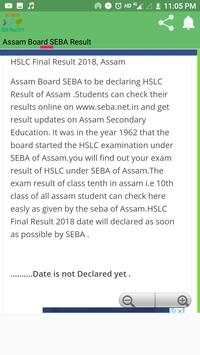 HSLC  Result 2018 (Assam) screenshot 3