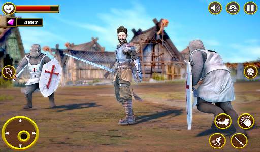 Osman Sword Warrior - Best Sword Fighting Game screenshot 3