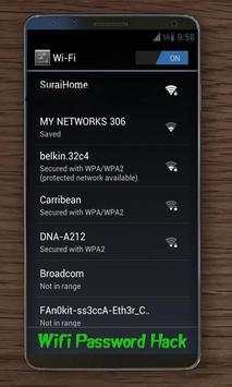 Password wifi hacker prank screenshot 1