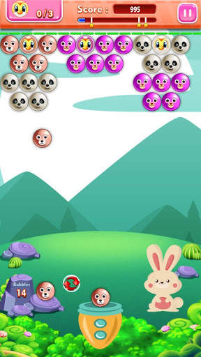 Funny Bunny Bubble Shooter screenshot 4
