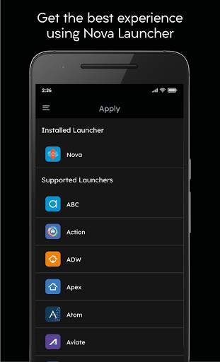Darkful Icon Pack - Theme for Apex/Nova Launcher screenshot 5