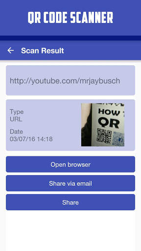QR Code Scanner скриншот 5