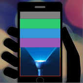 Flashlight 2019 - Display Color Torch light icon