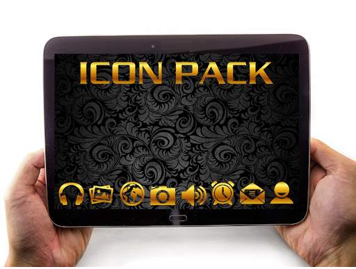 ICON PACK GOLD THEME LAUNCHER screenshot 5