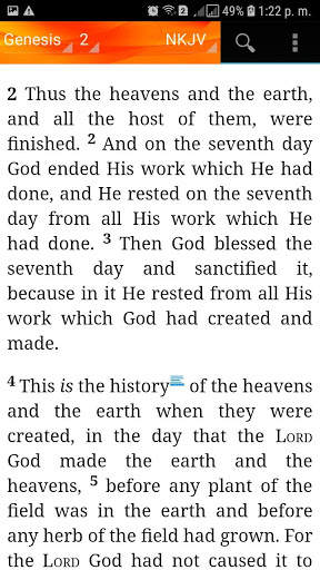 Holy Bible New King James Version(NKJV) screenshot 3