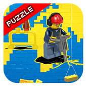Sliding Puzzle Lego City logo
