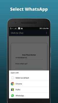 Click to Chat - WhatsApp Direct Chat screenshot 2