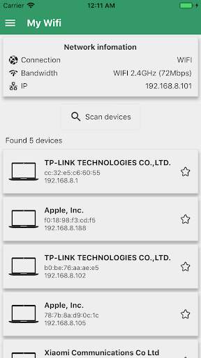 My Wifi Scanner - Who Use My Network screenshot 1