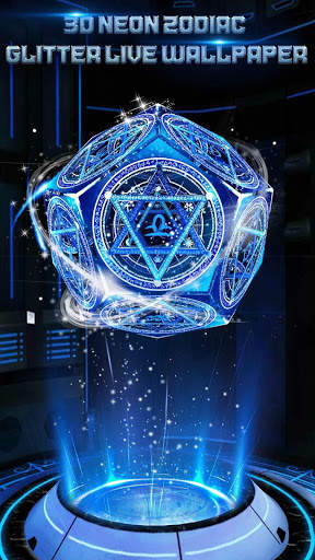 3D Neon Zodiac Wallpaper screenshot 1