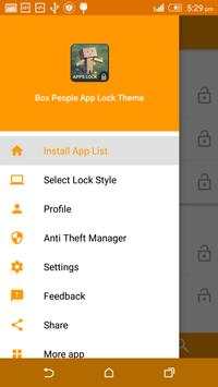 Box People App Lock Theme screenshot 7