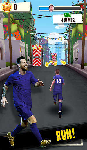 Messi Runner World Tour скриншот 6