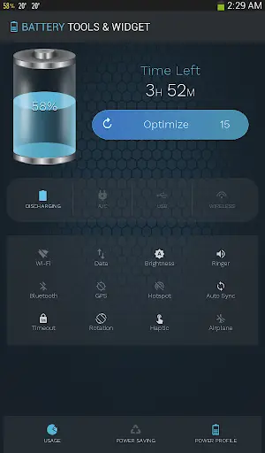 Battery Tools & Widget for Android (Battery Saver) स्क्रीनशॉट 7