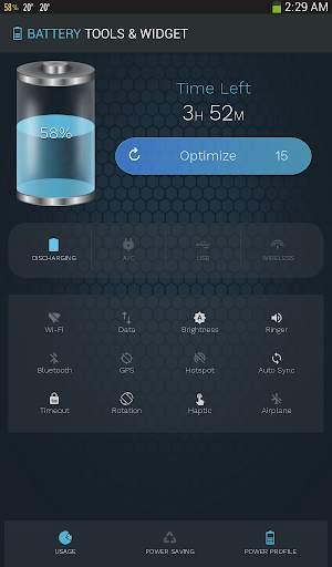 Battery Tools & Widget for Android (Battery Saver) screenshot 7