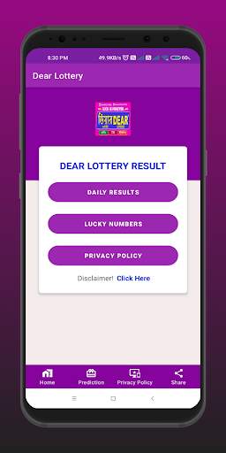 Dear Lottery Result screenshot 2
