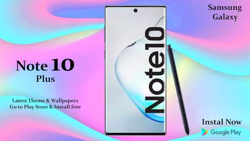 Note 10 | Theme for galaxy Note 10 plus & launcher screenshot 1